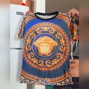 Versace XXL (Id compare that to a size Large of any other brand)